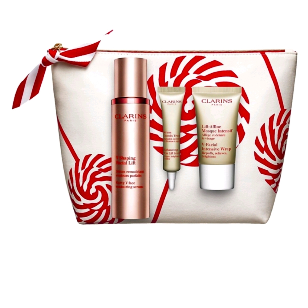 New Clarins v firming serum set